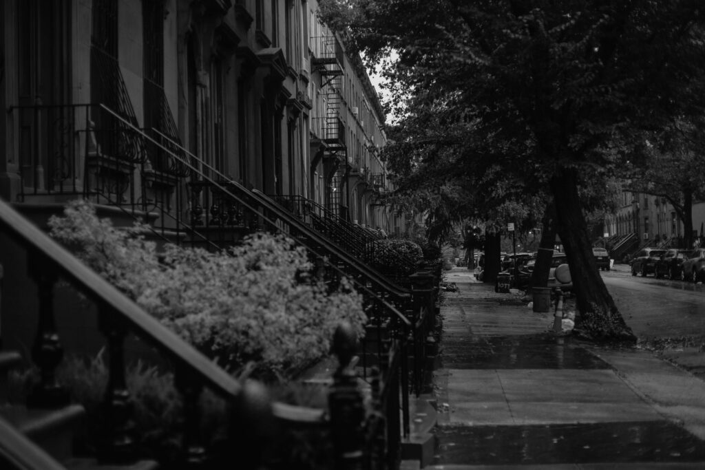 Brownstone building bed stuy rental