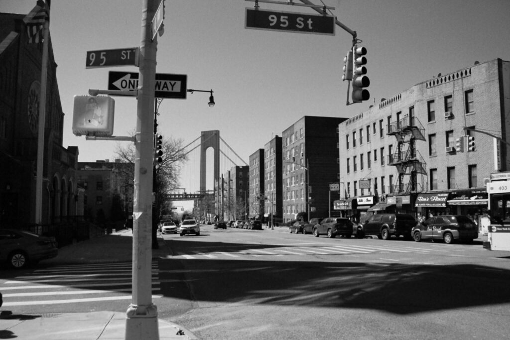 Bed Stuy neighborhood crosswalk