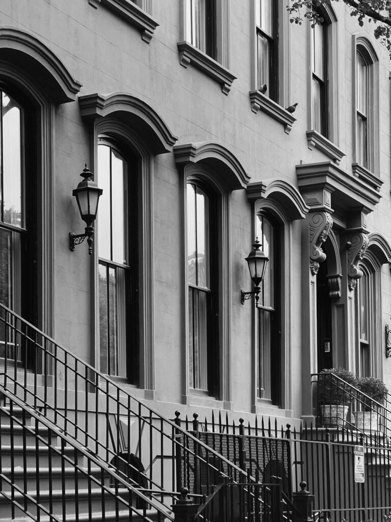 Brooklyn historic vintage window details