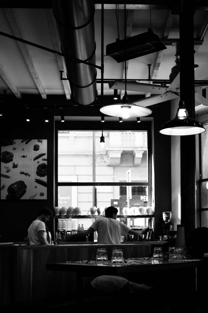 Cafe culture modern living