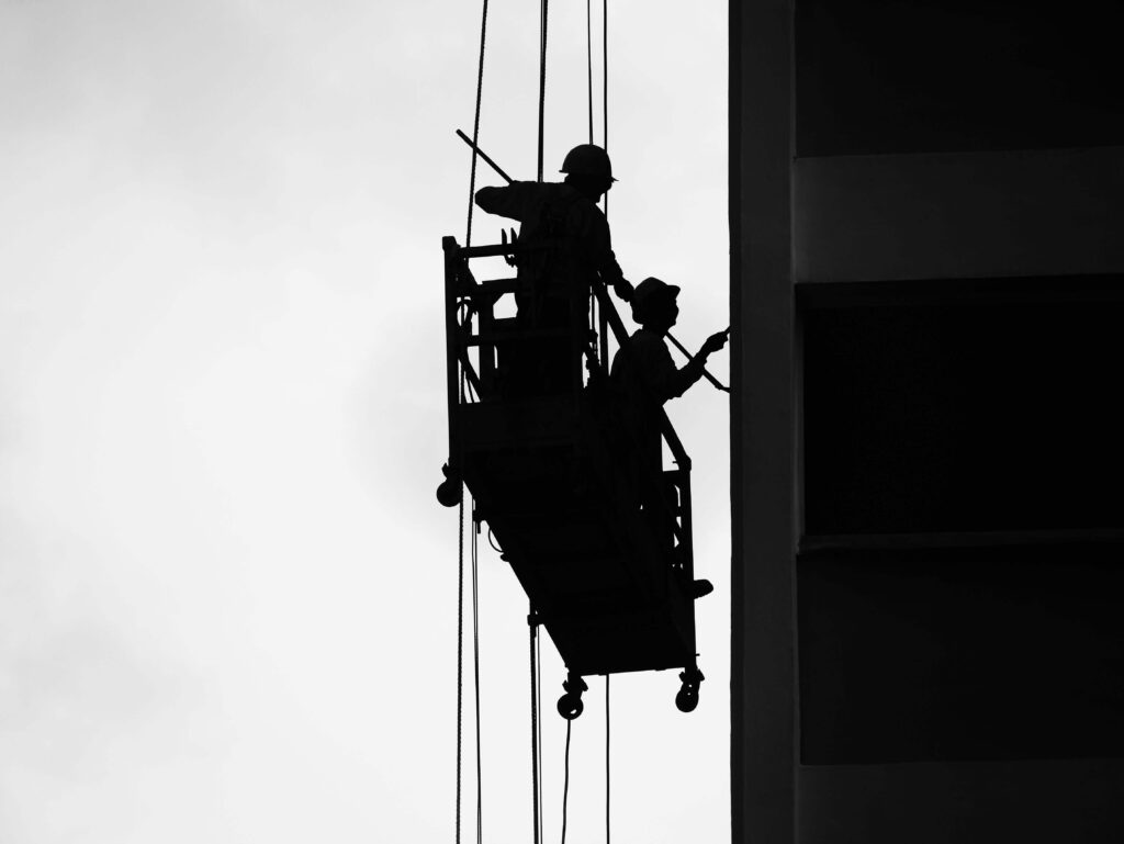 Construction work for modern buildings in Brooklyn