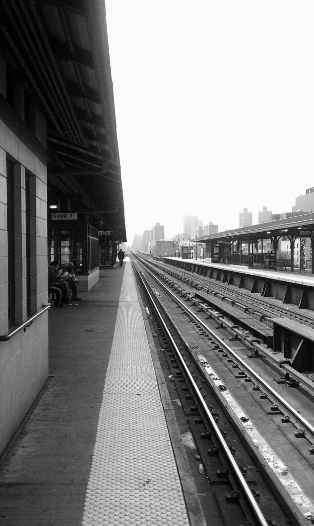 Brooklyn Train tracks near Greene Avenue