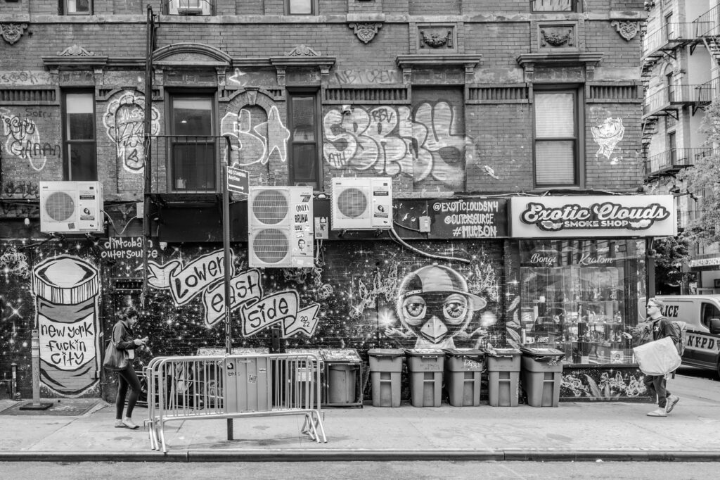 Art walk on streets of Bed-Stuy