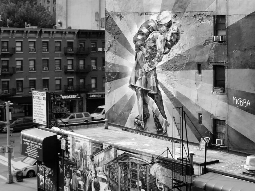 Brooklyn art street near Greene Avenue