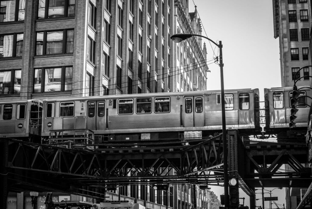 Train station near Greene Avenue
